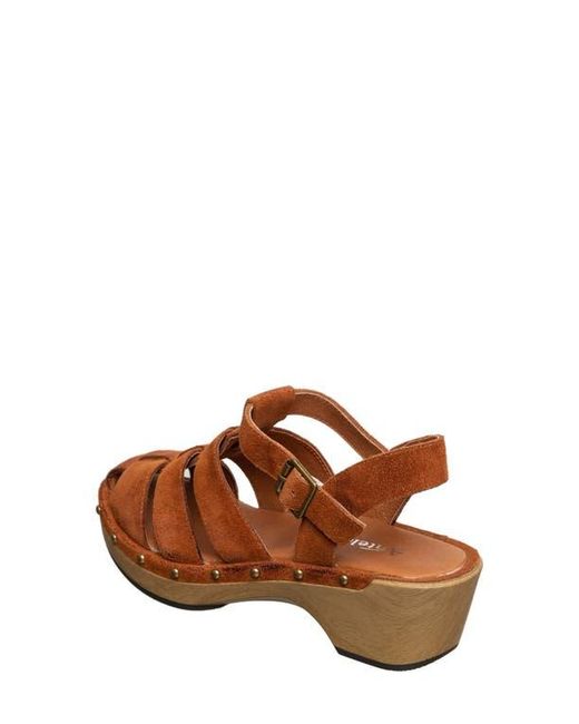 Antelope Brown Macon Stud Sandal