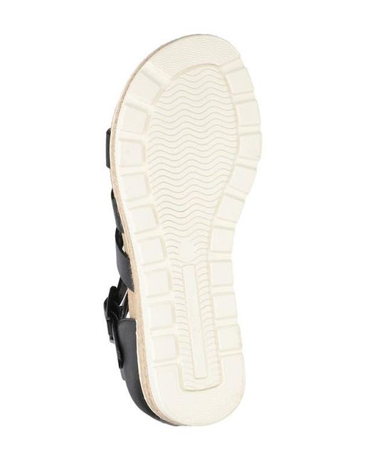 Easy Street Black Simon Caged Sandal