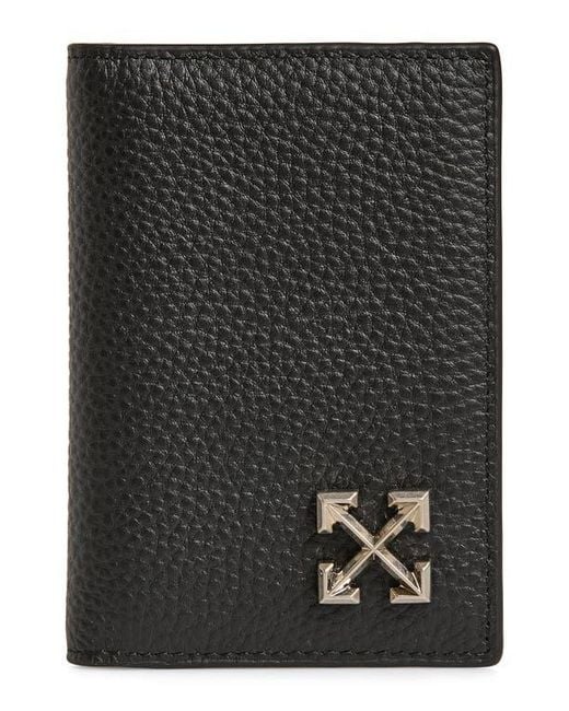 Off-White c/o Virgil Abloh North/South Bifold Wallet in Black for
