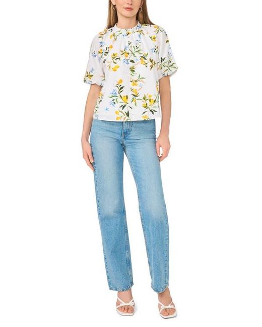 Ted Baker Blue Print Cotton Top