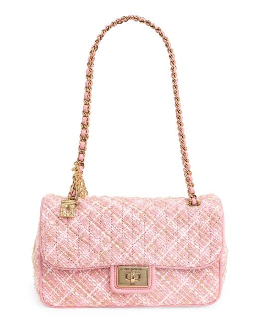 Karl Lagerfeld Agyness Shoulder Bag In Gernium Co At Nordstrom Rack in