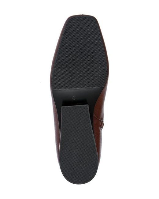 Ninety Union Brown Mona Square Toe Wedge Boot