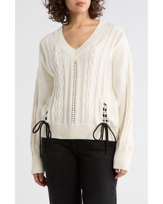 Boss Natural V-Neck Pullover Sweater