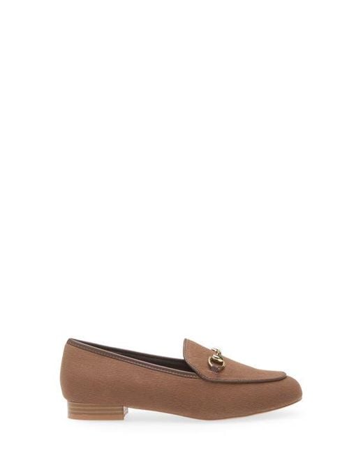 Tahari Brown Alhambra Bit Loafer