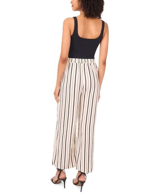 Halogen® Multicolor Stripe Drawstring Wide Leg Pants
