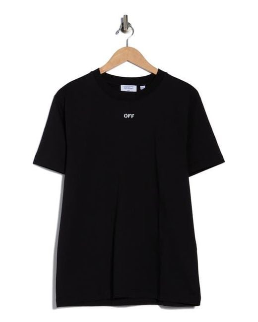 Off-White c/o Virgil Abloh Black Arrow Slim Fit Graphic T-Shirt for men