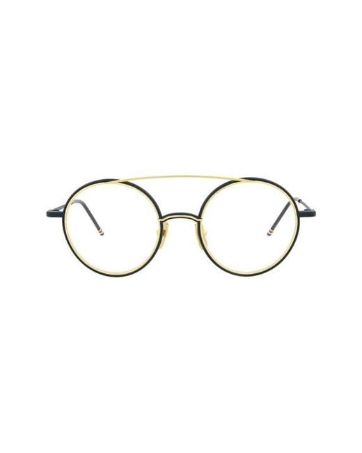Thom Browne Multicolor 50Mm Round Optical Frames