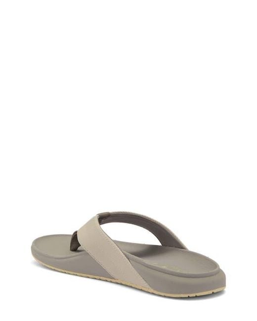 Reef Gray The Raglan Flip Flop for men