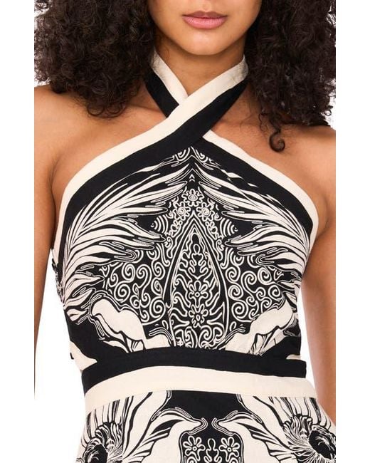 Parker The Fergie Halter Minidress in Black | Lyst