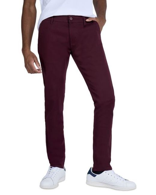 Xray Jeans Red Stretch Chino Commuter Pants for men