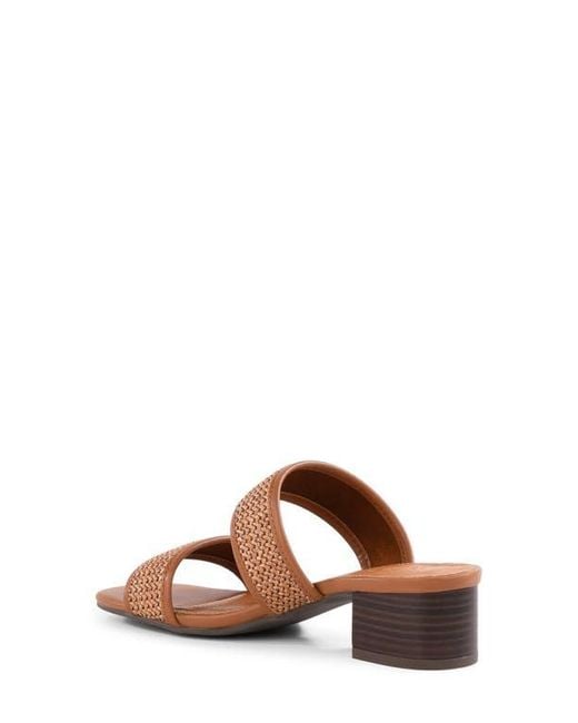 Seychelles Brown Aurora Slide Sandal