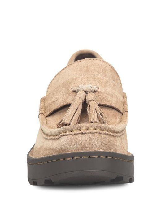 Børn Natural Capri Tassel Platform Loafer
