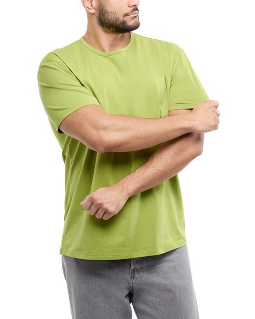 Xray Jeans Yellow Flex Crewneck T-Shirt for men