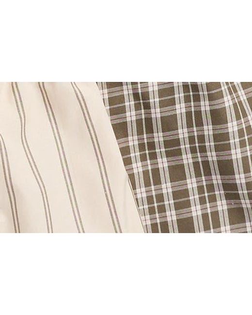 Nordstrom Rack Multicolor 3-Pack Assorted Woven Boxers for men