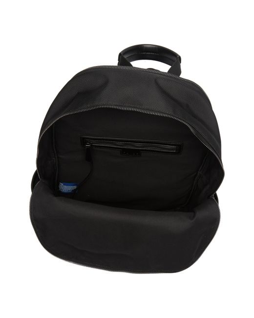 Pajar Black Ballistic Nylon Backpack for men