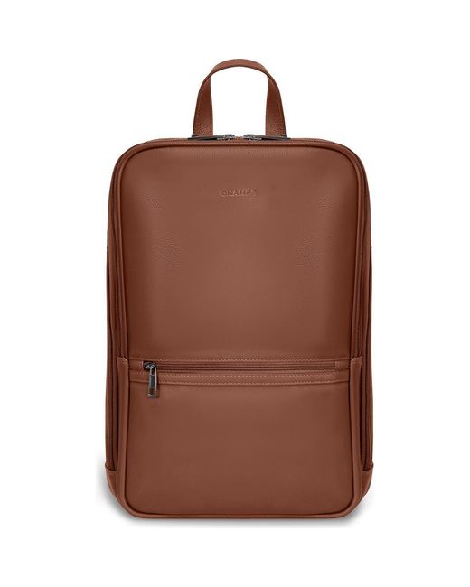 CHAMPS Brown Onyx Leather Backpack for men