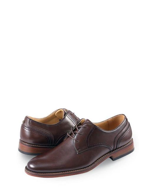 Tommy Hilfiger Brown Boswell Plain Toe Derby for men