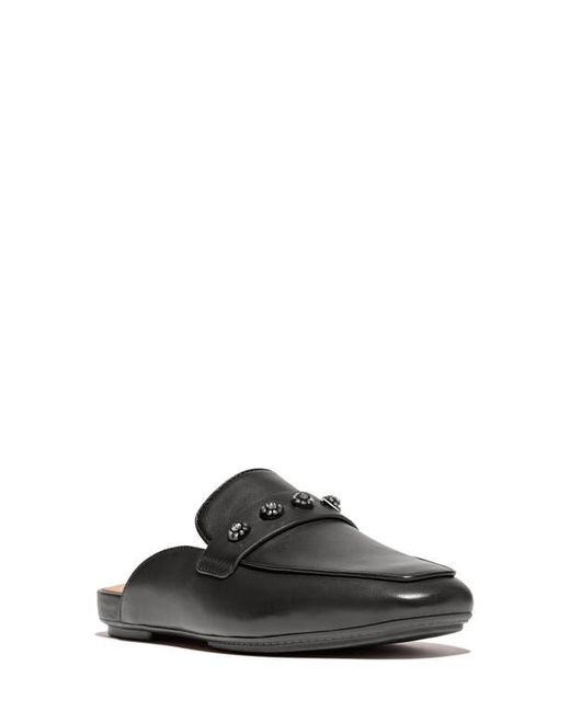 Fitflop Black Delicato Loafer Mule