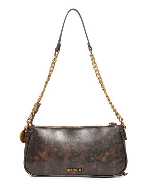 Steve Madden Brown Bcelia Fringe Shoulder Bag