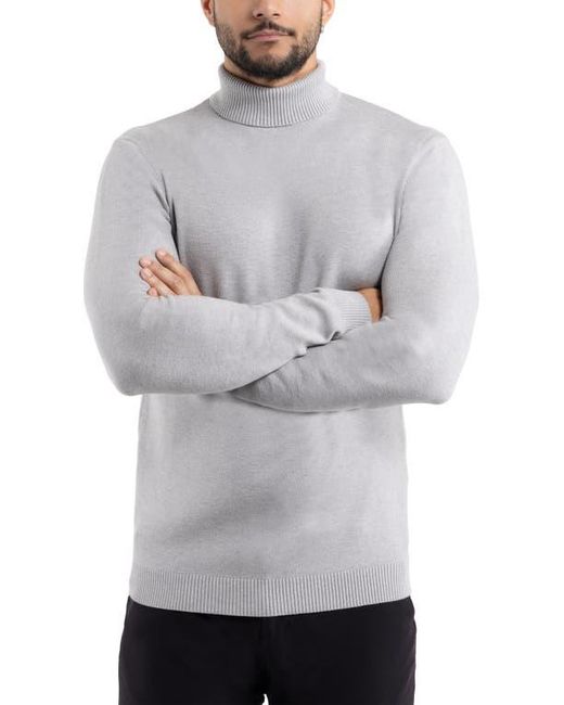 Xray Jeans Gray Turtleneck Pullover Sweater for men