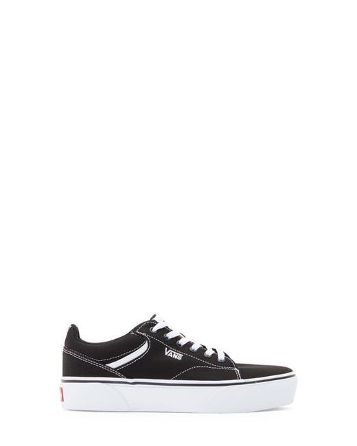 Vans White Seldan Platform Sneaker