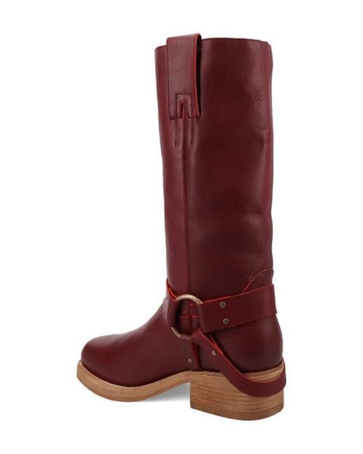 Dingo Red Rip Harness Boot for men