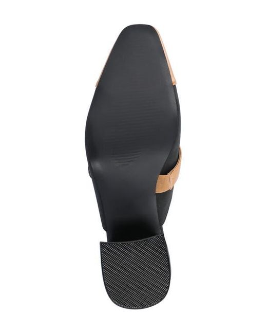 Journee Collection Black Dalla Pump
