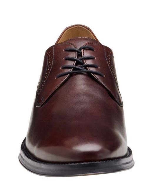 Johnston & Murphy Brown Sutton Plain Toe Oxford for men