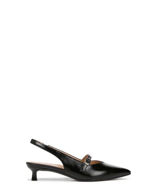 Naturalizer Black Grayson Slingback Mary Jane Flat