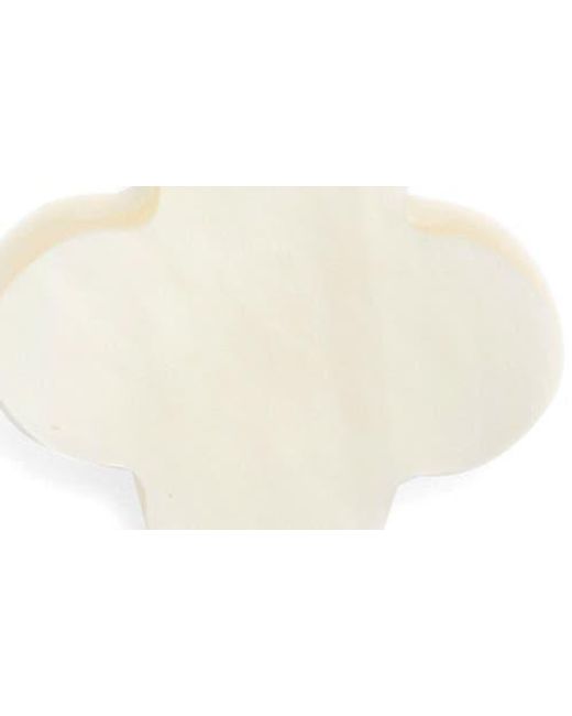 Argento Vivo White Set Of 2 Mother-Of-Pearl Stud Earrings
