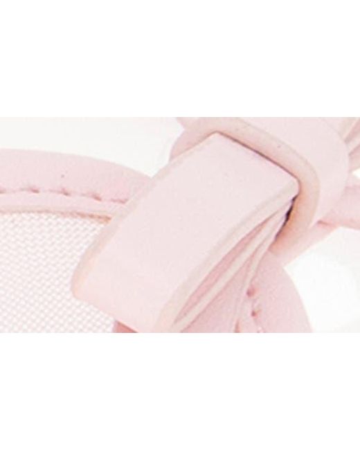 BCBGeneration Pink Lacey Slingback Sandal