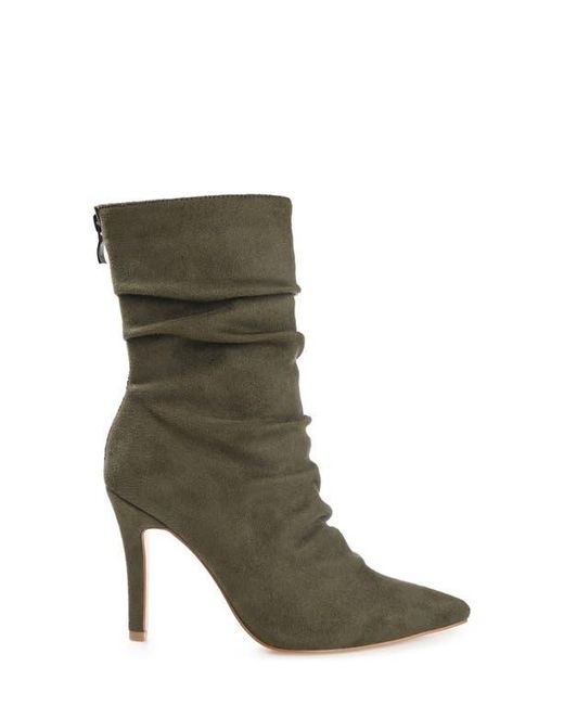 Journee Collection Green Markie Boot