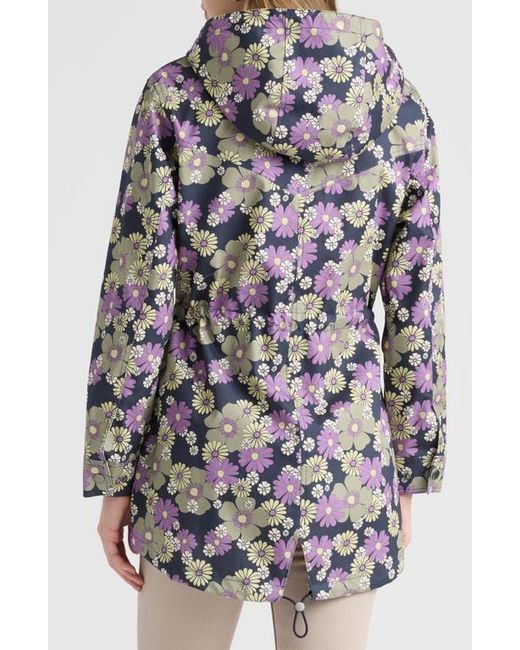 NVLT Black Hooded Rain Jacket