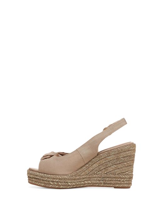 Naturalizer Bettina Slingback Espadrille Platform Wedge Sandal | Lyst