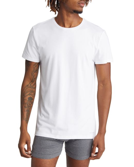Pair of Thieves White Supersoft Crewneck T-shirt for men
