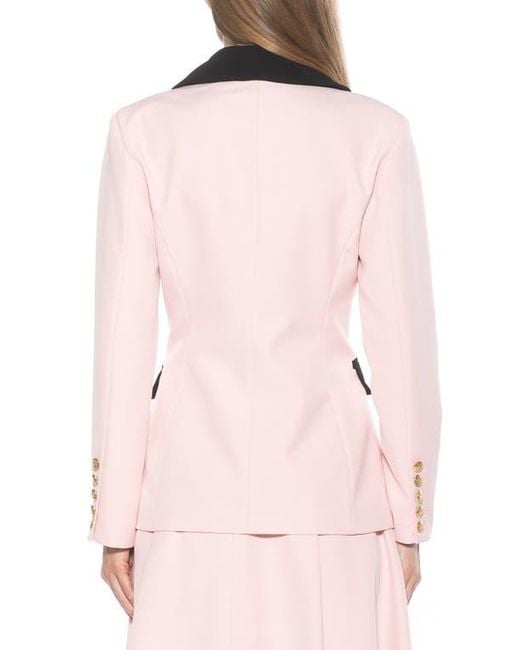 Alexia Admor Pink Double Breasted Jacket