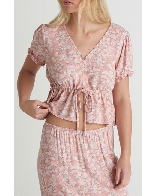 Hurley Pink Beachcomber Top
