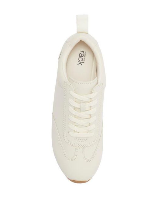 Nordstrom Rack White Peachy Low Lace-Up Sneaker