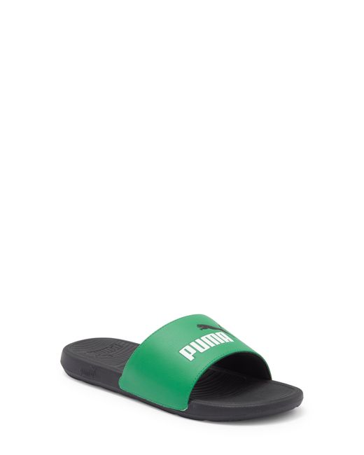 PUMA Green Cool Cat 2.0 Slide Sandal for men
