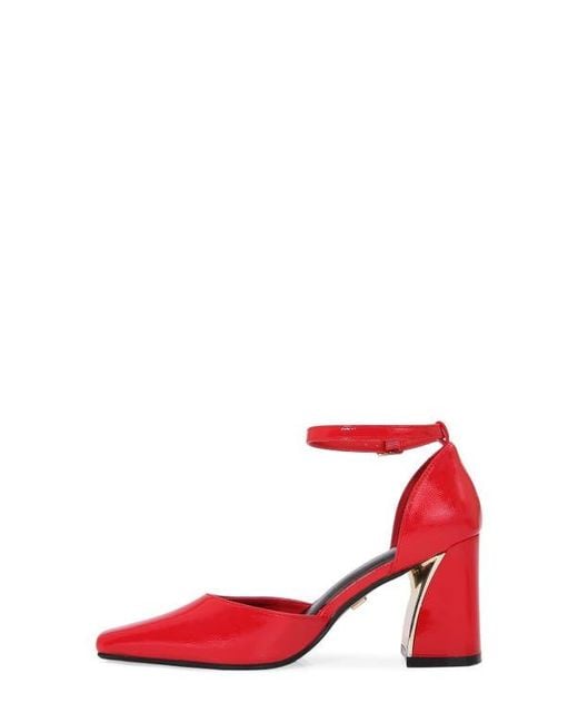 Ninety Union Red Megan Square Toe Pump