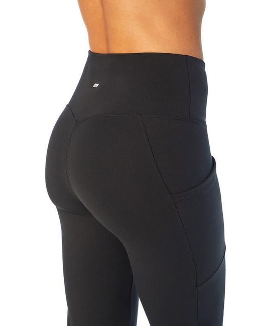 Marika Black Eclipse Moisture-Wicking Yoga Pants
