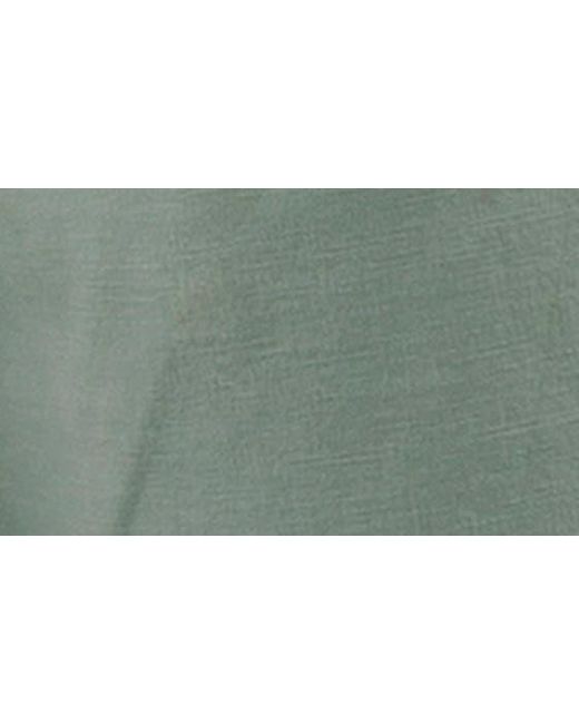 Tailor Vintage Green Puretec Cool® Linen & Cotton Chino Pants for men