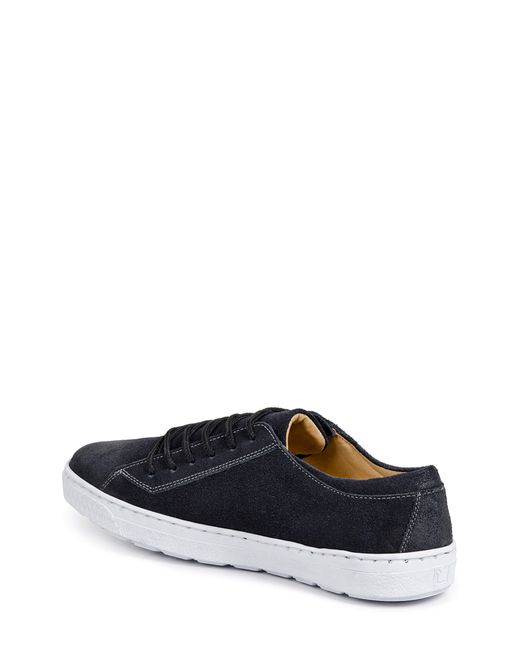 Sandro Moscoloni 7-eyelet Blucher Suede Sneaker in Black for Men | Lyst