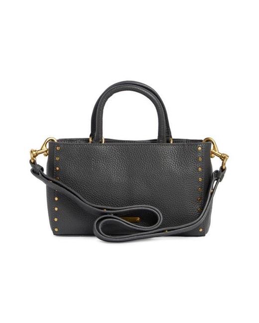 Rebecca Minkoff Black Darren Top Handle Leather Crossbody Bag