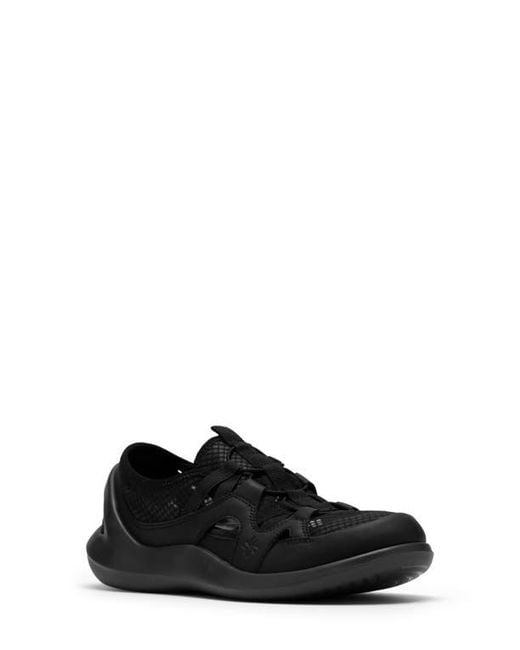 Clarks Black Solevana Step Sneaker