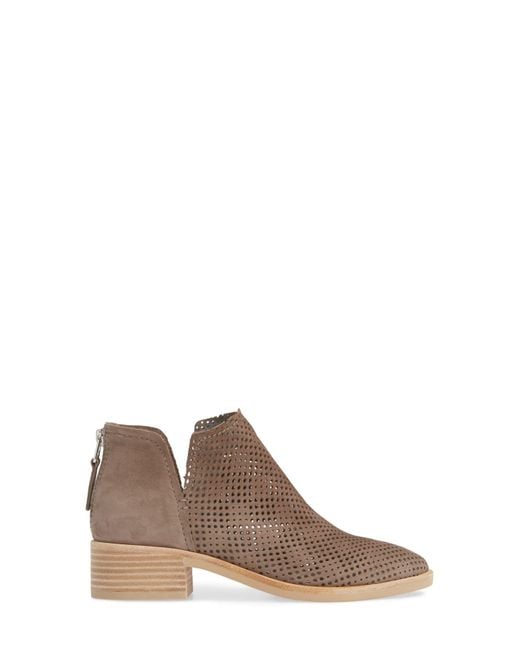 dolce vita tauris perforated bootie