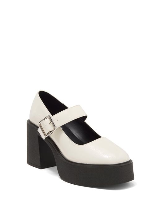 Steve Madden Makena Mary Jane Pump in White Lyst
