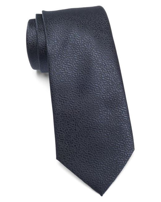 Tom Baine Blue Texture Tie for men