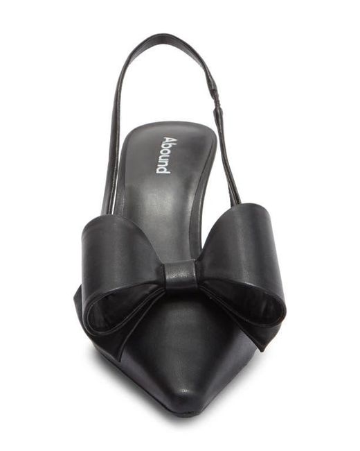 Abound Black Heaven Slingback Pump