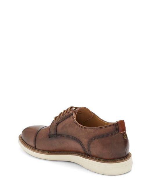 Warfield & Grand Brown Orbit Cap Toe Derby for men